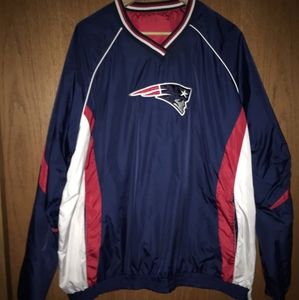 Vintage reversible Patriots pullover size XL